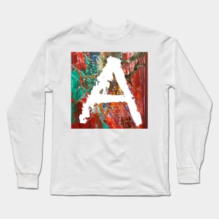 Alphabeth, letter A Long Sleeve T-Shirt